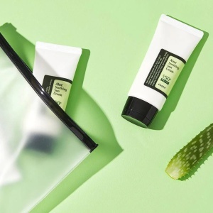 COSRX – Aloe Soothing Sun Cream SPF50+ PA+++ – Crema de protectie solara cu aloe - Img 4