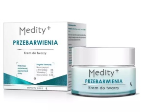 Cremă de noapte pentru față, depigmentantă, Medity+
