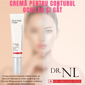 Crema lifting cu chitosan si celule stem pentru ochi si gat Doctor NL - Img 2