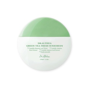Dr. Althea – Green Tea Fresh Sunscreen SPF50+ PA++++ – Cremă de protecție solară calmantă SPF 50 - Img 8