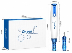 Dr.Pen A9 cu fir, carcasa din plastic - Img 3