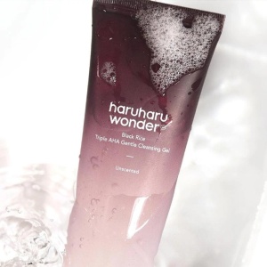 Haruharu Wonder - Black RiceTriple AHA Gentle Cleansing Gel - Gel de curatare delicat, 100 ml - Img 3