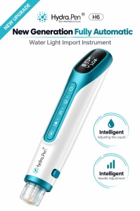 Hydra Pen H6 wireless cu rezervor pentru ser, sistem de dozare si fototerapie LED - Img 3