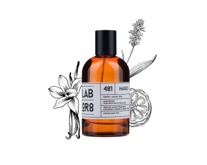 Labor8 HASED 481 - Set Cadou (Apa de Parfum 100 ml + Apa de Parfum 10 ml), Unisex - Img 2