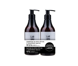 Labor8 Hemp Hair Care Set - sampon 270 ml + Balsam 270 ml