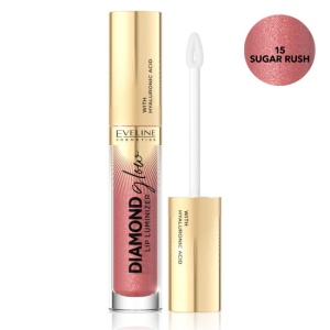 Luciu de buze Eveline Diamond Glow Lip Luminizer 15 Sugar Rush