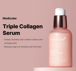 Medicube - Triple Collagen Serum - Ser facial de fermitate cu complex triplu de colagen si acid hialuronic - Img 3