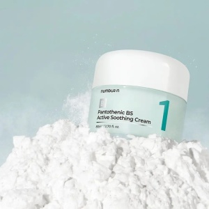Numbuzin - No.1 Pantothenic B5 Active Soothing Cream - Crema de fata calmanta, 80 ml - Img 3