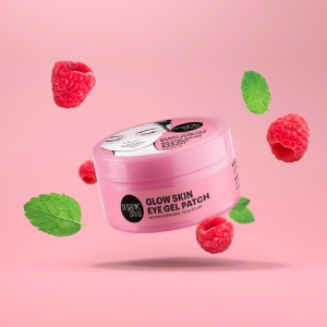 Plasturi cu gel pentru ochi Organic Shop cu zmeura si menta 60 buc - Img 2