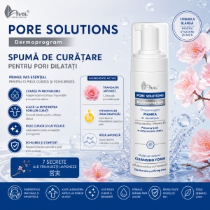 Pore Solutions - Make-up remover cleansing foam - Spuma de curatare demachianta cu Niacinamida, pentru pori dilatati - Img 3