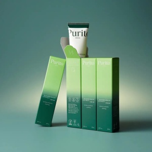 Purito Seoul - Wonder Releaf Centella Soothing Cream - Crema de fata calmanta cu extract de Centella Asiatica, 50 ml - Img 4