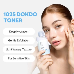 Round Lab - 1025 Dokdo Toner – Toner facial cu efect de hidratare si netezire 100 ml - Img 3