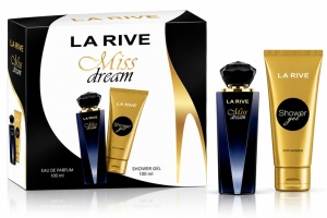 Set cadou La Rive Miss Dream - Apa de parfum 100 ml si gel de dus 100 ml