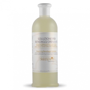 Solutie de drenaj limfatic pentru impachetari cu bandaje