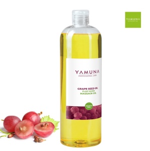 Ulei de masaj anticelulitic si drenant Samburi de struguri Yamuna 1 L