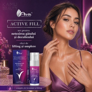 Active Fill Cream - Ser cu efect de lifting pentru gat si decolteu - Img 2