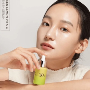 Anua - Green Lemon Vita C Blemish Serum - Ser facial iluminator cu vitamina C și lămâie verde - Img 4