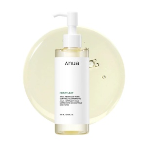 Anua - Heartleaf Pore Control Cleansing Oil - Ulei facial de curățare pentru pori curați și piele catifelată