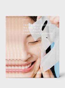 COSRX – Hydrium Triple Hyaluronic Water Wave Sheet Mask – Masca-servetel cu triplu acid hialuronic - Img 4