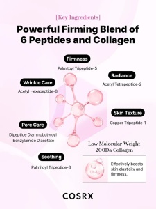 COSRX - Peptide Collagen Glow Hydrogel Mask - Masca cu peptide si colagen pentru hidratare si stralucire, set 3 buc - Img 13
