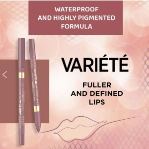 Creion de buze Waterproof Gel Lip Liner Matt, 08 DESERT ROSE - Img 3
