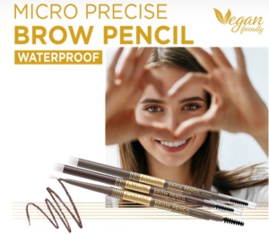 Creion de sprancene Eveline Micro Precision - Taupe 01 - Img 2
