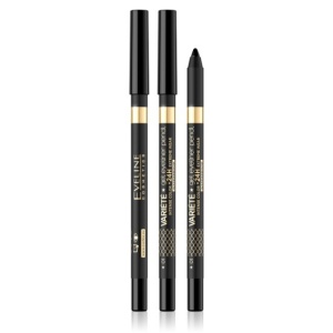 Creion eyeliner Eveline Variete Gel Waterproof - Pure Black 01
