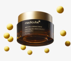 Crema de fata cu capsule de Vitamina C Deep Vita C Capsule Cream, 55 g, Medicube - Img 8