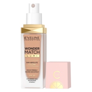 Fond de ten Eveline Wonder Match, SPF20 - 25 Sand Beige - Img 3