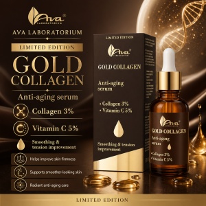 Gold Collagen - Ser concentrat anti-age cu Vitamina C si colagen - Img 3