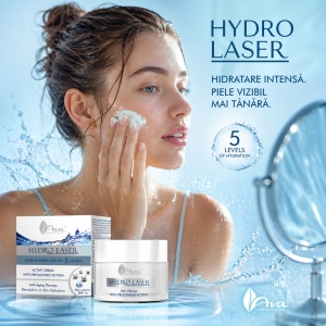 Hydro Laser - Crema de zi hidratanta cu SPF 15