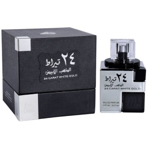 Lattafa 24 CARAT WHITE GOLD Apă de parfum 100 ml, parfum unisex