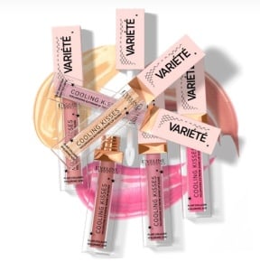 Luciu de buze Eveline Variete Cooling Kisses, pentru volum cu efect de racorire - 04 Candy Girl - Img 3