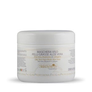 Masca faciala pentru ten gras cu Aloe Vera, Bisabolol, Colagen, Oxid de Zinc 250ml
