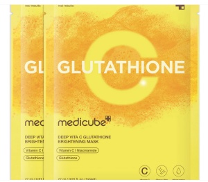 Medicube - Deep Vita C Glutathione Mask - Masca iluminatoare cu vitamina C pentru luminozitate - Img 3