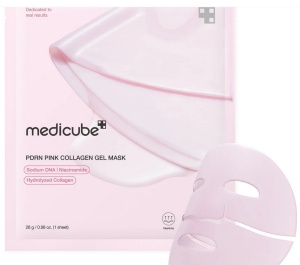 Medicube - PDRN Pink Collagen Jelly Gel Mask - Mască cu colagen și PDRN pentru fermitate, hidratare și regenerare - 1pc/28g