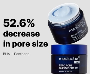 Medicube - Zero Pore One-day Cream - Cremă pentru pori dilatați cu acizi BHA - Img 7
