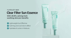 Numbuzin - No.1 Clear Filter Sun Essence SPF50+ PA++++ - Esenta protectie solara - 50ml - Img 3
