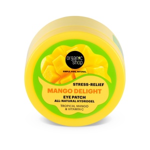 Plasturi pentru ochi Organic Shop Mango Delight Stress Relief cu hidrogel, 60 buc - Img 2