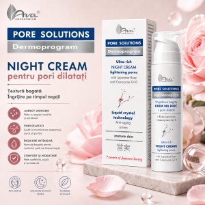 Pore Solutions - Ultra rich night cream - Crema de noapte hidratanta pentru pori dilatati - Img 3