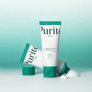 Purito Seoul - Mighty Bamboo Panthenol Soothing Cream - Crema hidratanta si calmanta cu Panthenol 100 ml - Img 2