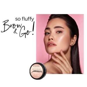 Sapun pentru stilizarea sprancenelor Eveline Brow Go So Fluffy - Fixare puternica si efect de laminare - Img 2