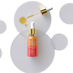 Ser Premium Vitamina C 24K Gold, antioxidant pentru luminozitate si fermitate Doctor NL - Img 5