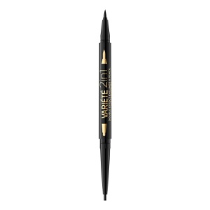 Tus de ochi Eveline Variete Double Effect 2 in 1 - Ultra Black