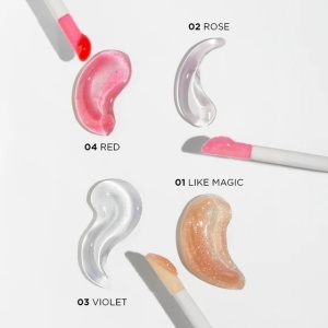 Ulei de buze Eveline Celebrity Lips High Gloss - Nr 02 Rose - Img 5