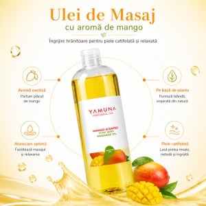 Ulei de masaj cu Mango Yamuna 1L - Img 2