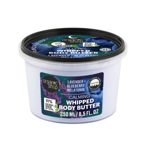 Unt de corp pentru somn linistit Organic Shop cu lavanda, afine si melatonina - 250 ml