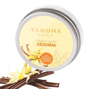 YAMUNA Crema pentru maini cu aroma de vanilie picanta (Spicy)