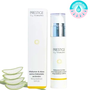YAMUNA Prestige - Crema de zi cu acid hialuronic & aloe vera și SPF 25