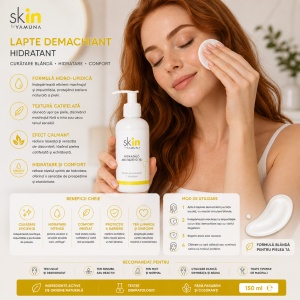 YAMUNA skIN – Lapte demachiant hidratant